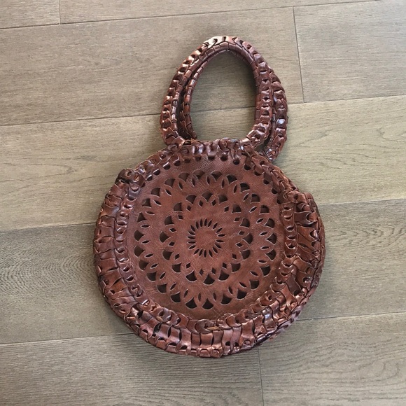 Anthropologie Handbags - Leather Handbag ! EUC !!!!